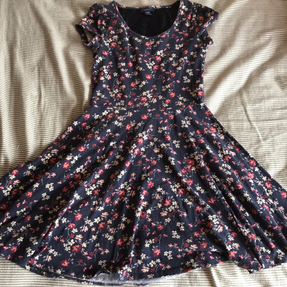Blue Floral Women’s Mini Dress
